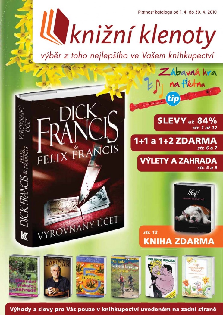leták Knižní klenoty strana 1 leták Knižní klenoty strana 1
