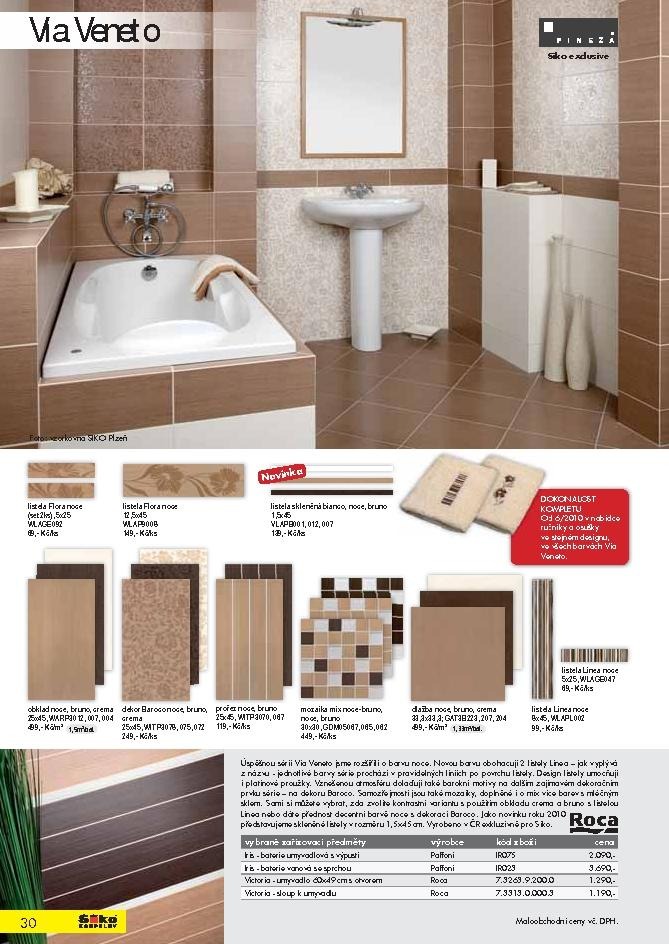 let�k Siko koupelny katalog 1. ��st strana 1