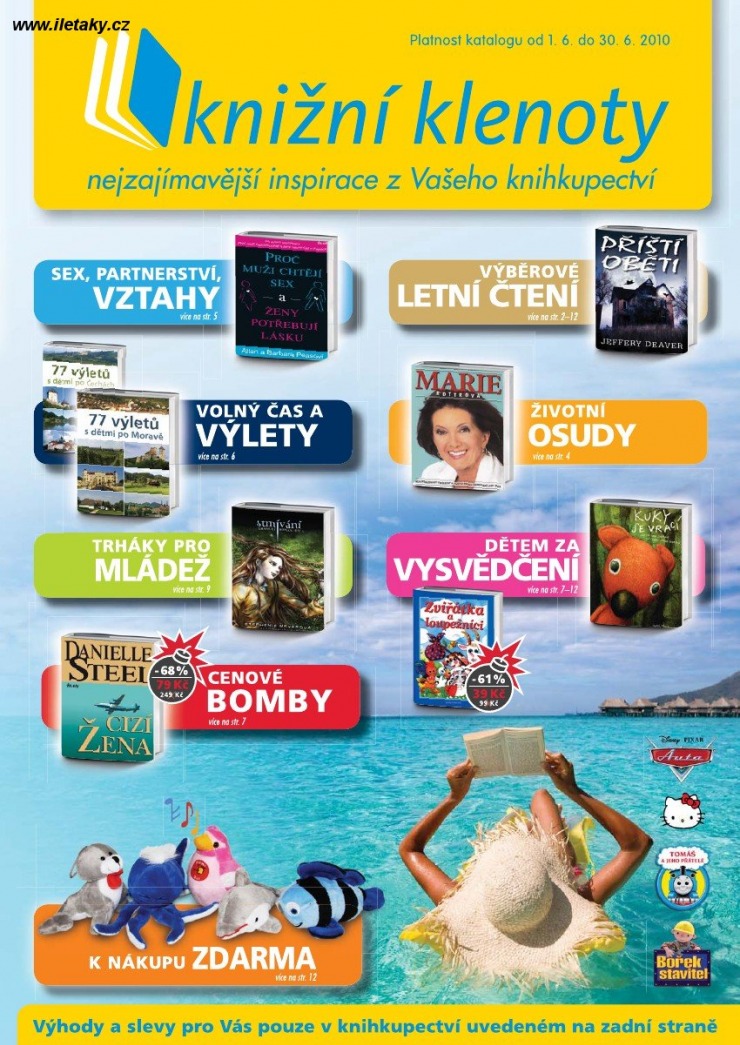 leták Knižní klenoty strana 1 leták Knižní klenoty strana 1