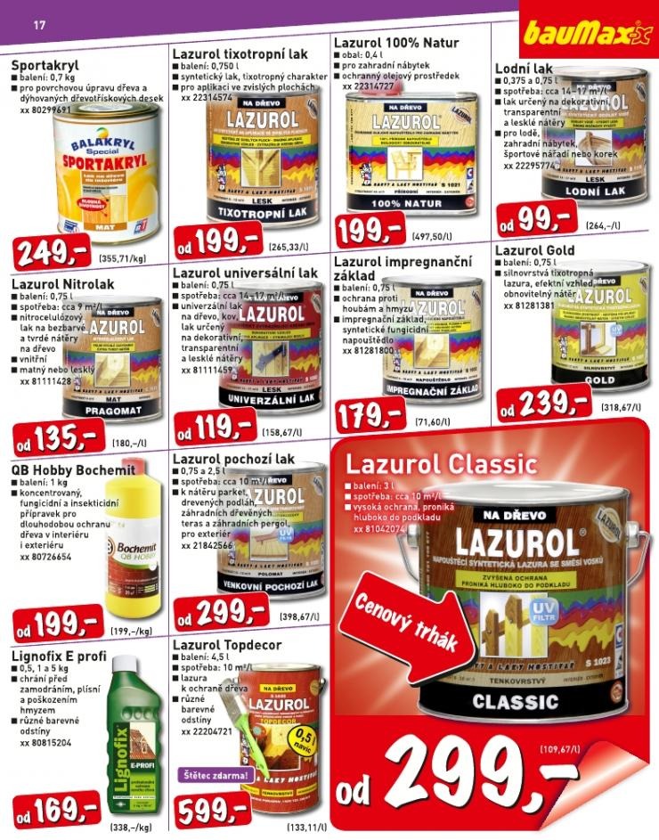 leták Baumax aktuální katalog strana 1 leták Baumax aktuální katalog strana 1