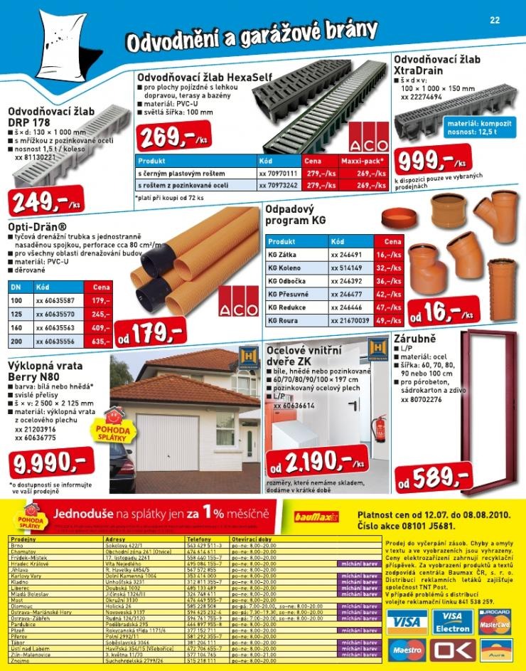 leták Baumax aktuální katalog strana 1 leták Baumax aktuální katalog strana 1