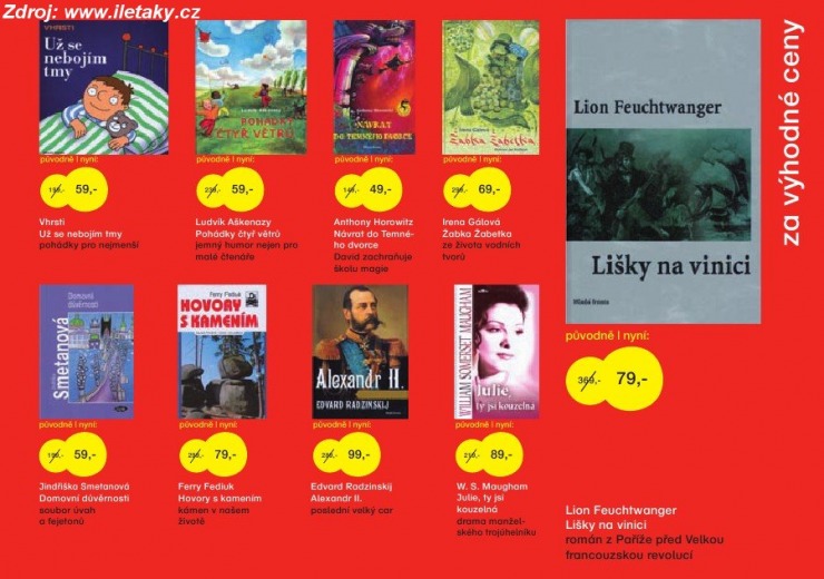 letk Knihy Kanzelsberger strana 1