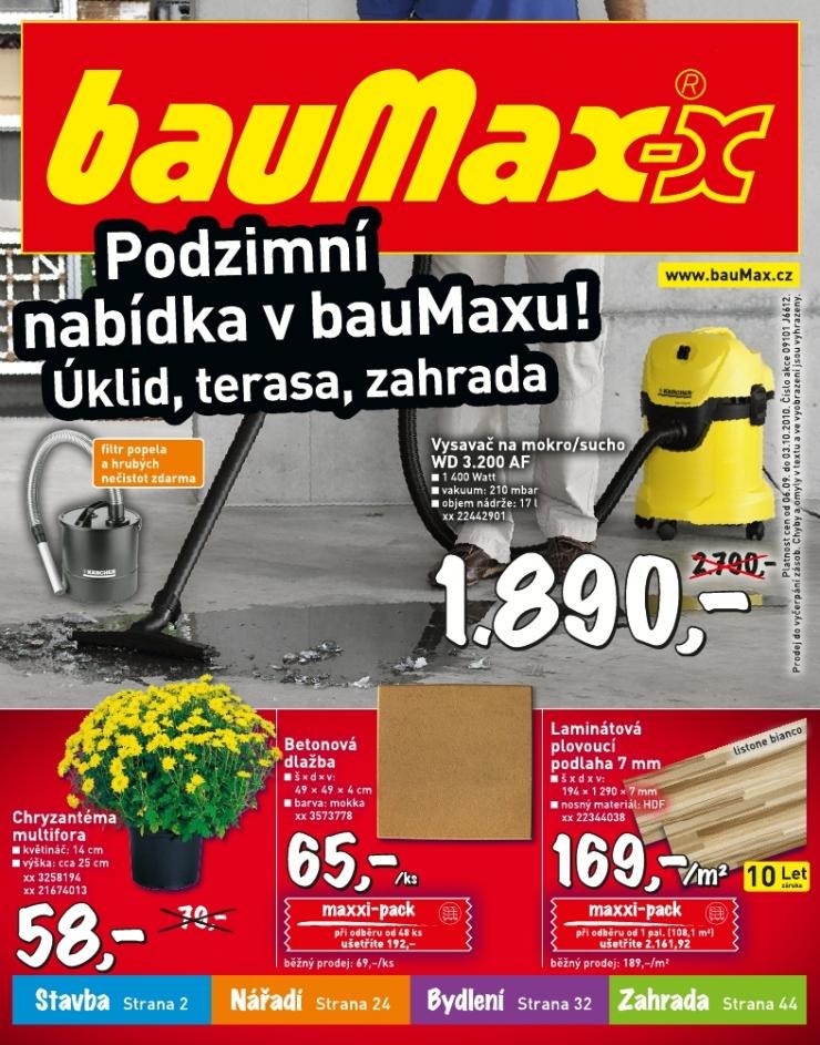 leták Baumax akční leták strana 1 leták Baumax akční leták strana 1