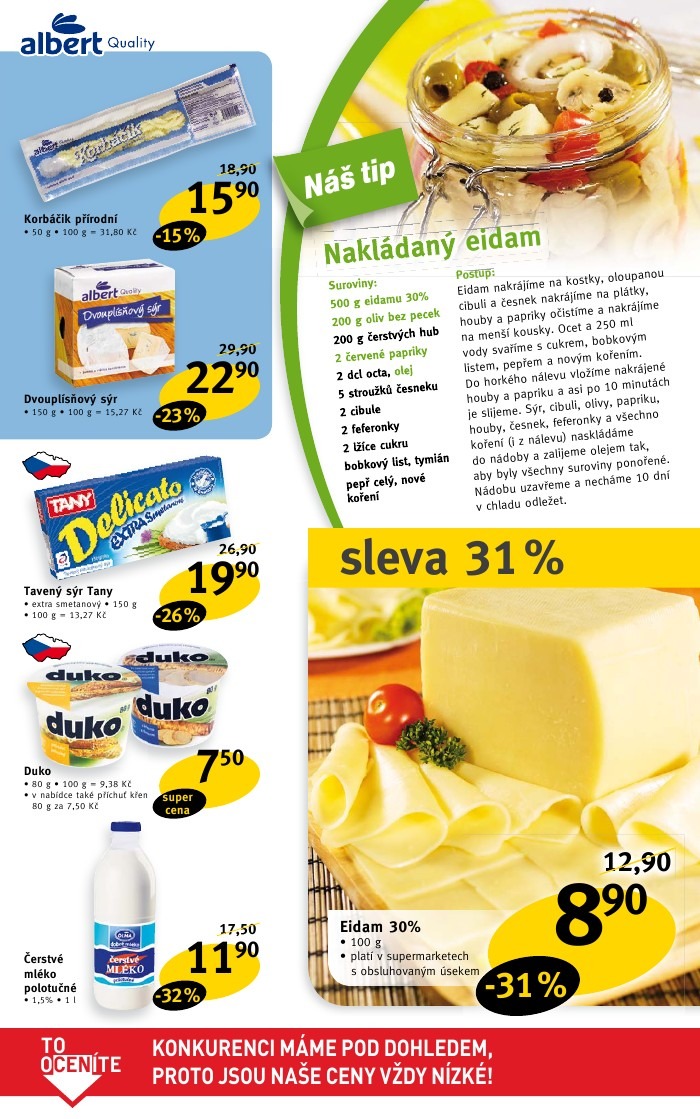 leták Albert strana 1 leták Albert strana 1