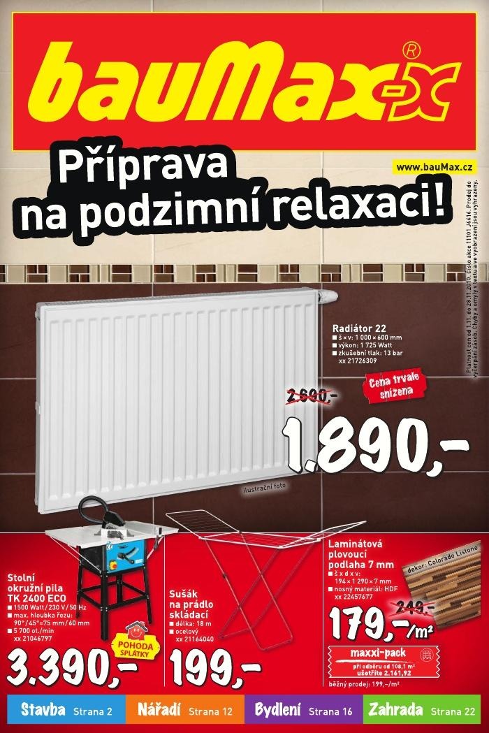 leták Baumax aktuální leták strana 1 leták Baumax aktuální leták strana 1