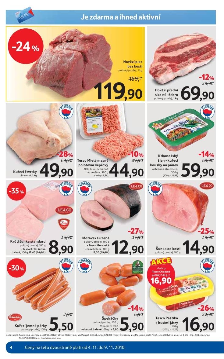 leták Tesco akční leták strana 1 leták Tesco akční leták strana 1