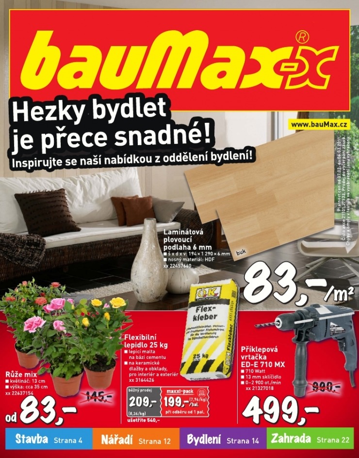 leták Baumax leták strana 1 leták Baumax leták strana 1