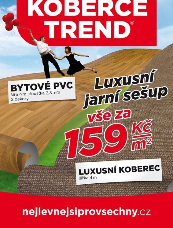 leták Koberce Trend Akční leták strana 1 leták Koberce Trend Akční leták strana 1