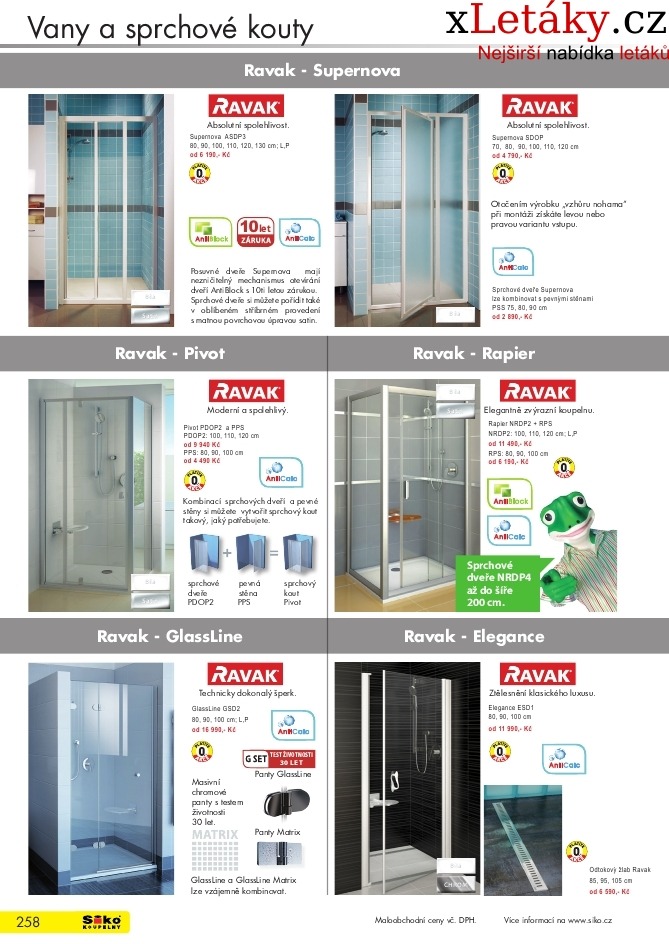 leták Siko koupelny leták - 4.část strana 1 leták Siko koupelny leták - 4.část strana 1