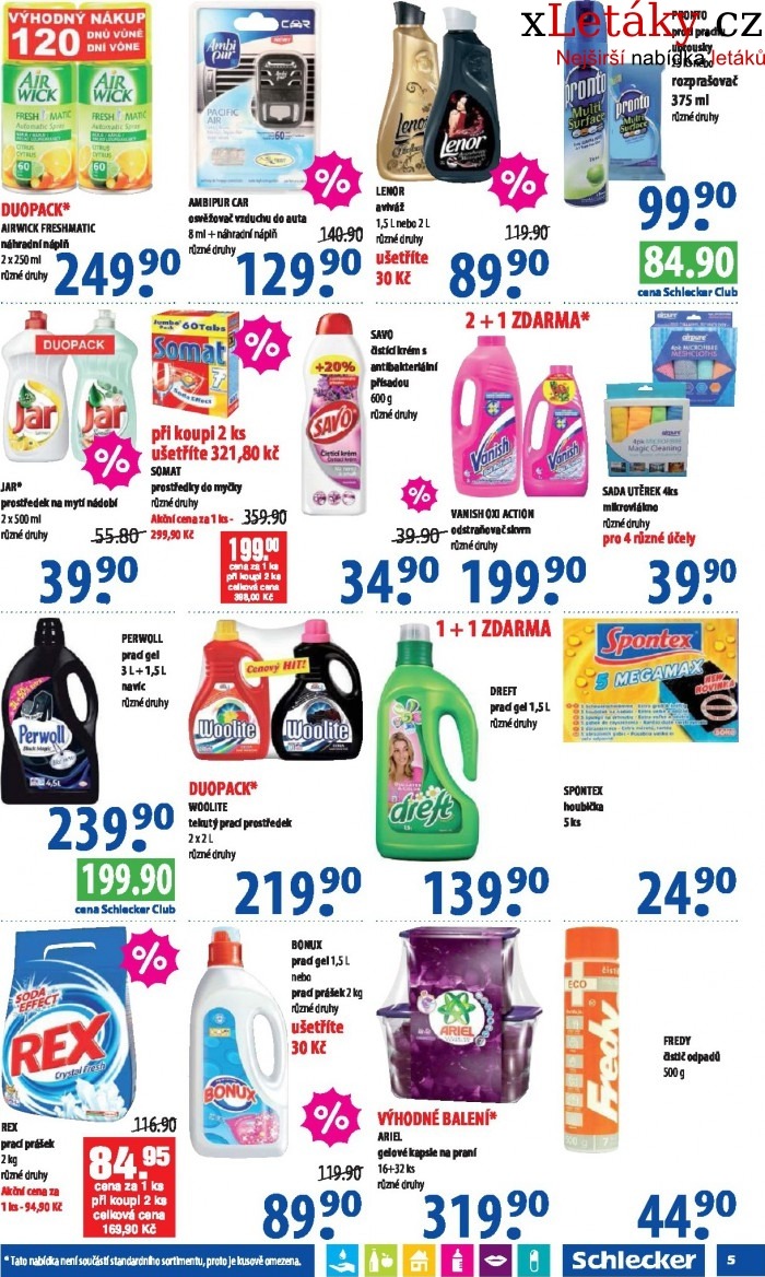 leták Schlecker akční leták strana 1 leták Schlecker akční leták strana 1