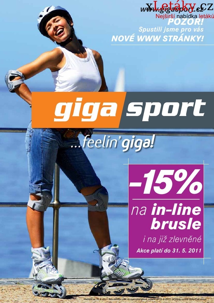 leták Gigasport aktuální leták strana 1 leták Gigasport aktuální leták strana 1