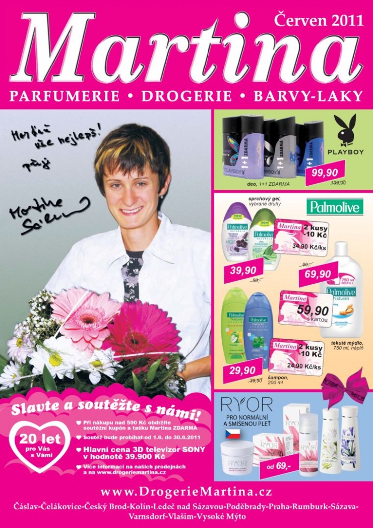 leták Martina drogerie strana 1 leták Martina drogerie strana 1