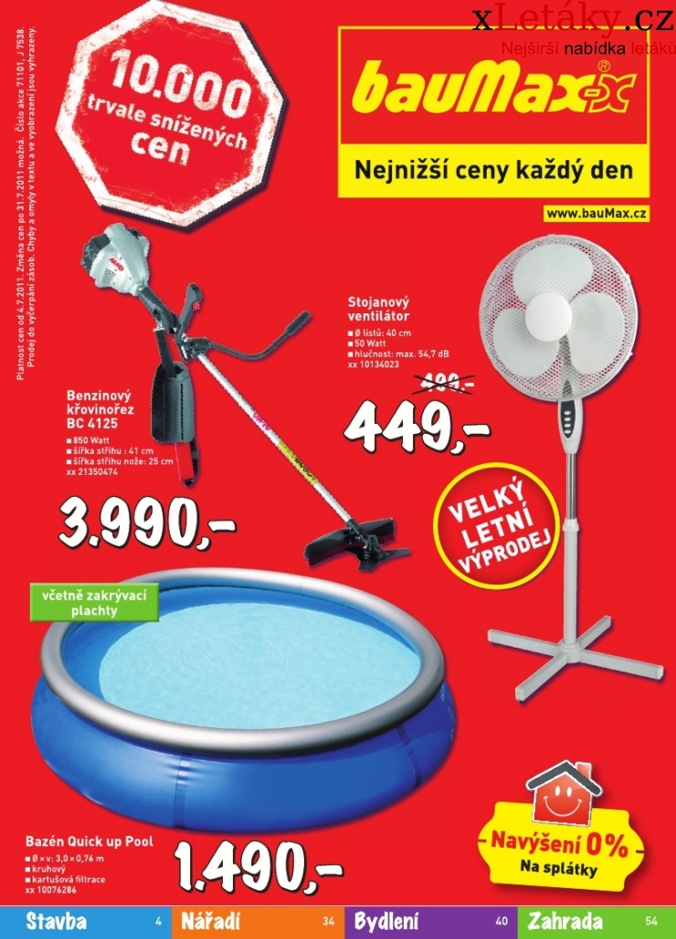leták Baumax aktuální leták strana 1 leták Baumax aktuální leták strana 1