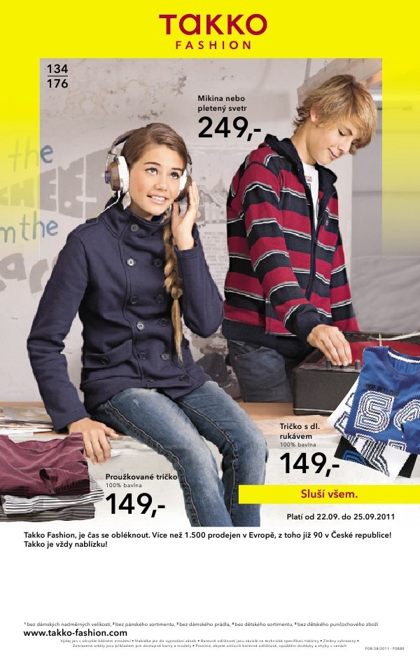 leták Takko fashion strana 1 leták Takko fashion strana 1