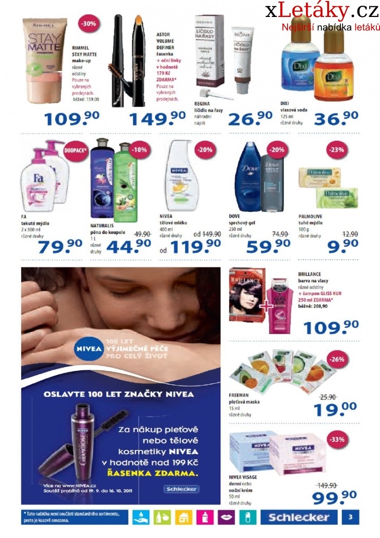 leták Schlecker akční leták strana 1 leták Schlecker akční leták strana 1