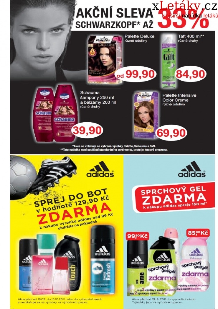 leták Schlecker akční leták strana 1 leták Schlecker akční leták strana 1