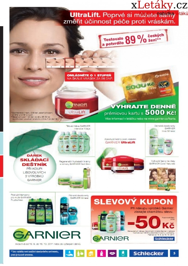 leták Schlecker akční leták strana 1 leták Schlecker akční leták strana 1