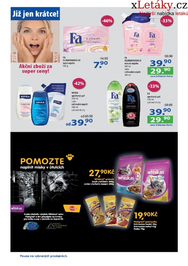 leták Schlecker akční leták strana 1 leták Schlecker akční leták strana 1