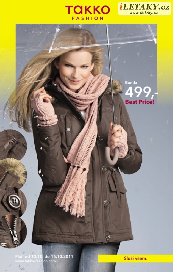 leták Takko fashion strana 1 leták Takko fashion strana 1
