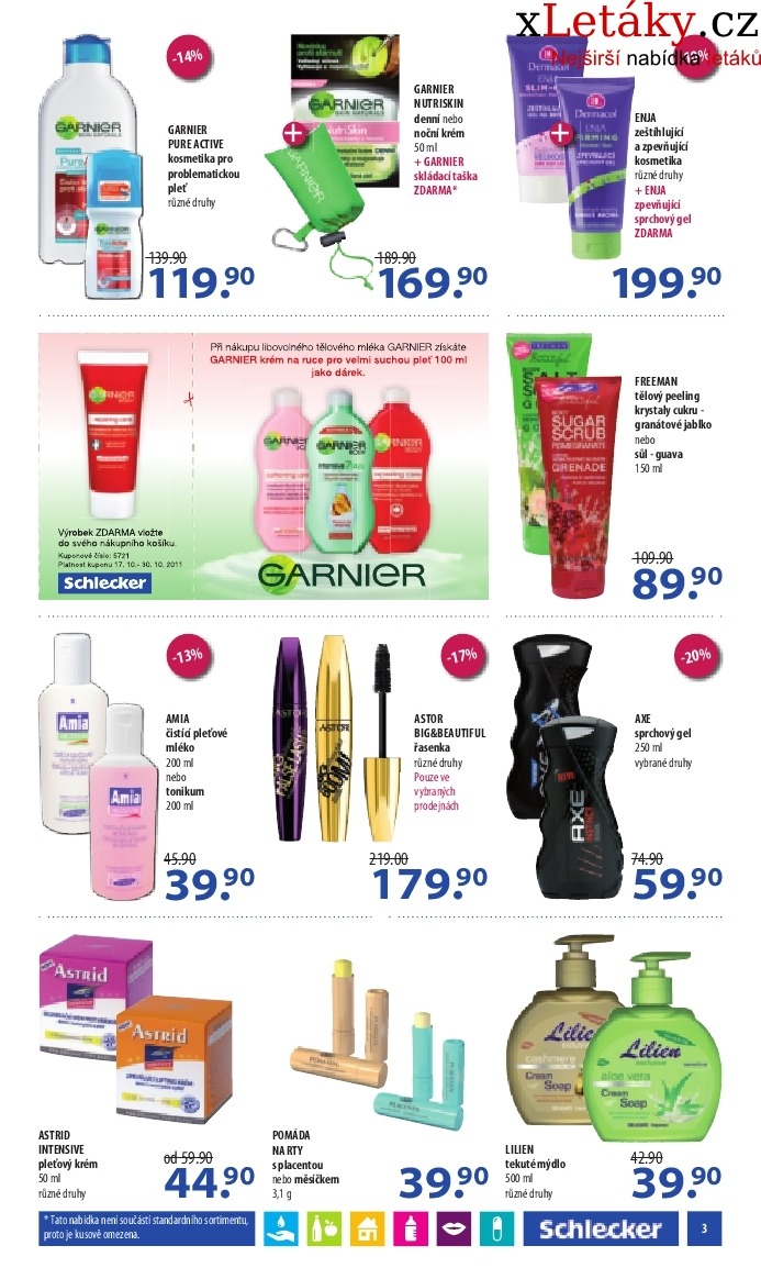 leták Schlecker akční leták strana 1 leták Schlecker akční leták strana 1