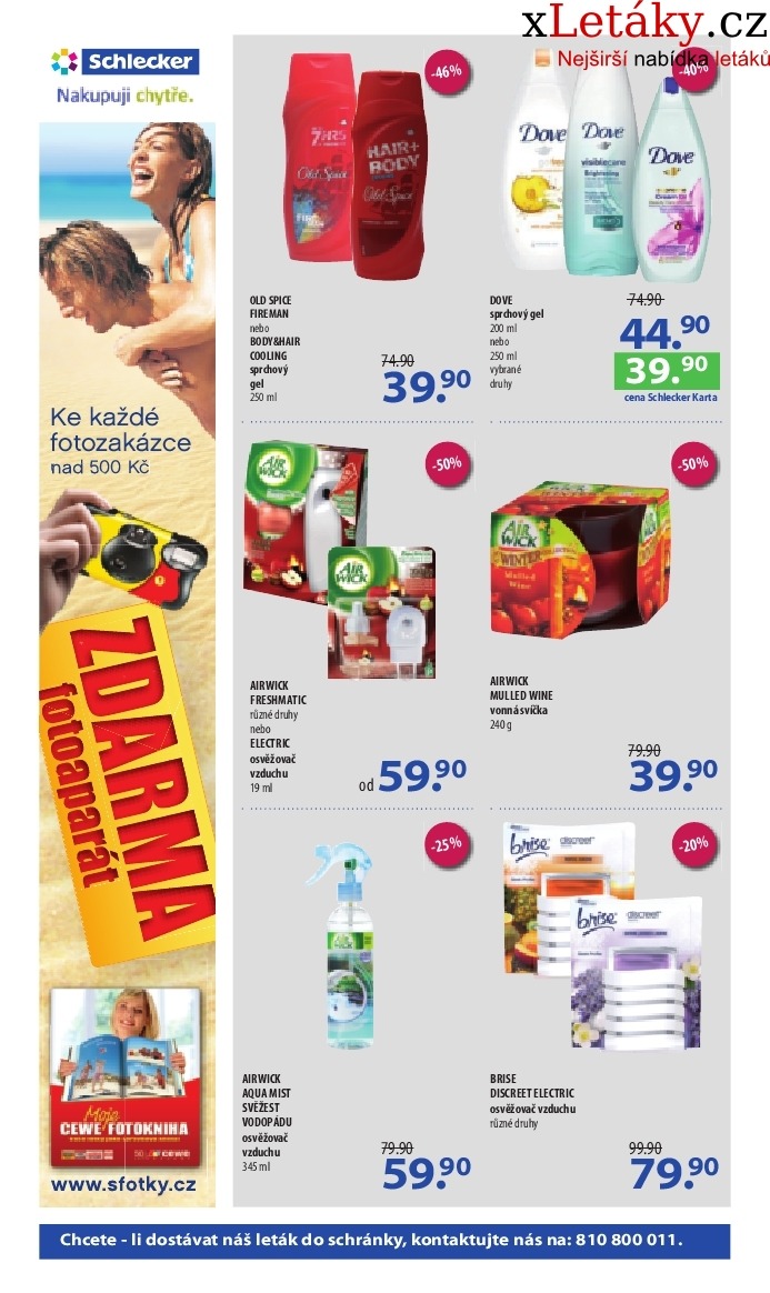 leták Schlecker akční leták strana 1 leták Schlecker akční leták strana 1