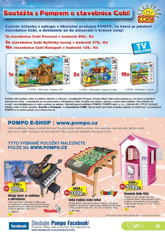 leták Pompo strana 1 leták Pompo strana 1