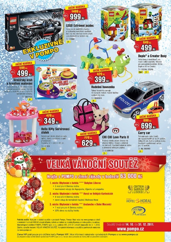 leták Pompo strana 1 leták Pompo strana 1