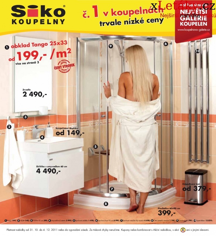 leták Siko koupelny akční leták strana 1 leták Siko koupelny akční leták strana 1