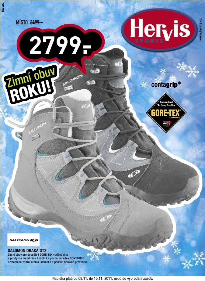 leták Hervis strana 1 leták Hervis strana 1