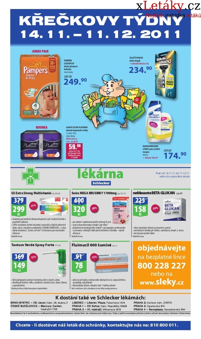 let�k Schlecker ak�n� let�k strana 1