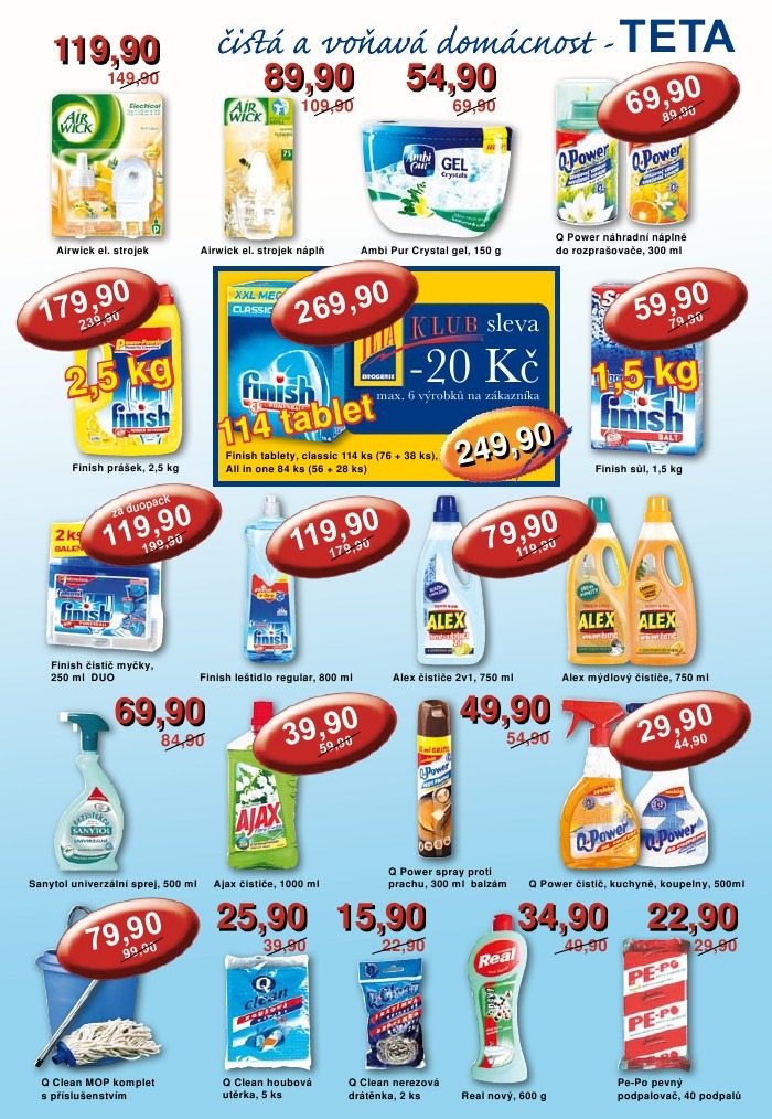 leták TETA drogerie strana 1 leták TETA drogerie strana 1