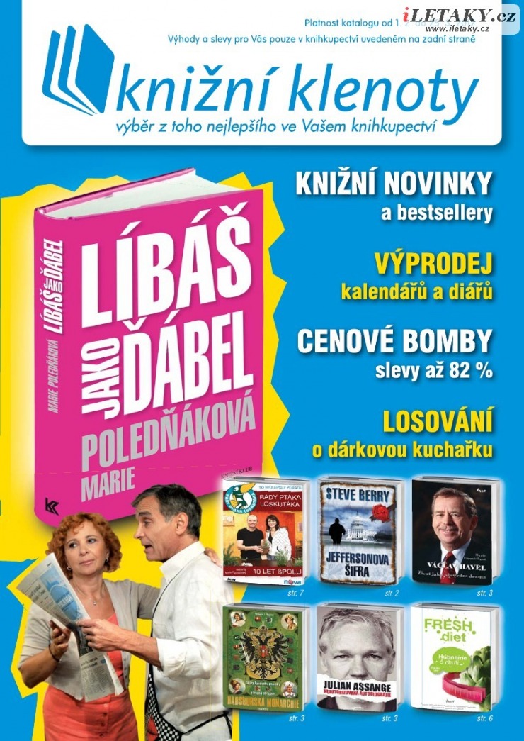 leták Knižní klenoty strana 1 leták Knižní klenoty strana 1