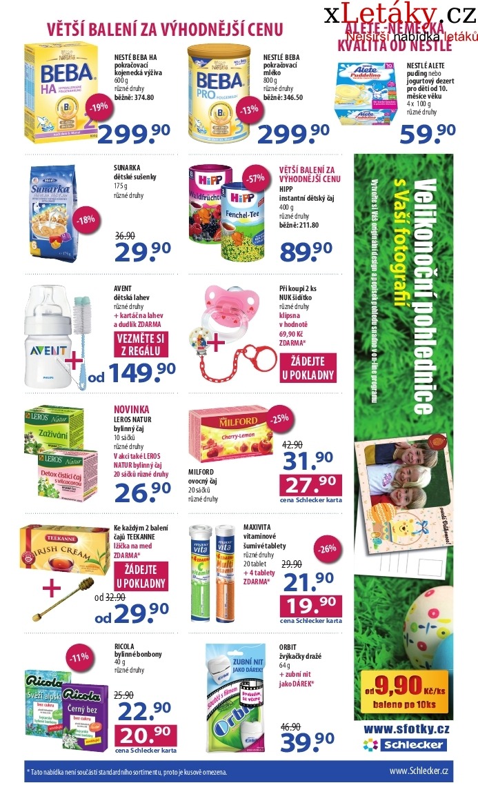 leták Schlecker akční leták strana 1 leták Schlecker akční leták strana 1