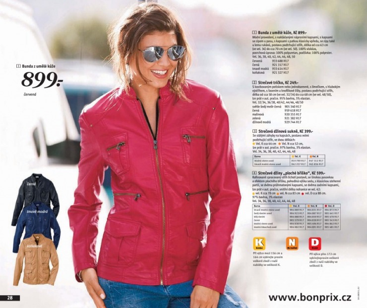 leták Bonprix strana 1 leták Bonprix strana 1