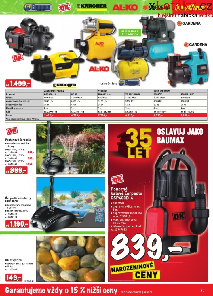 let�k Baumax aktu�ln� let�k strana 1