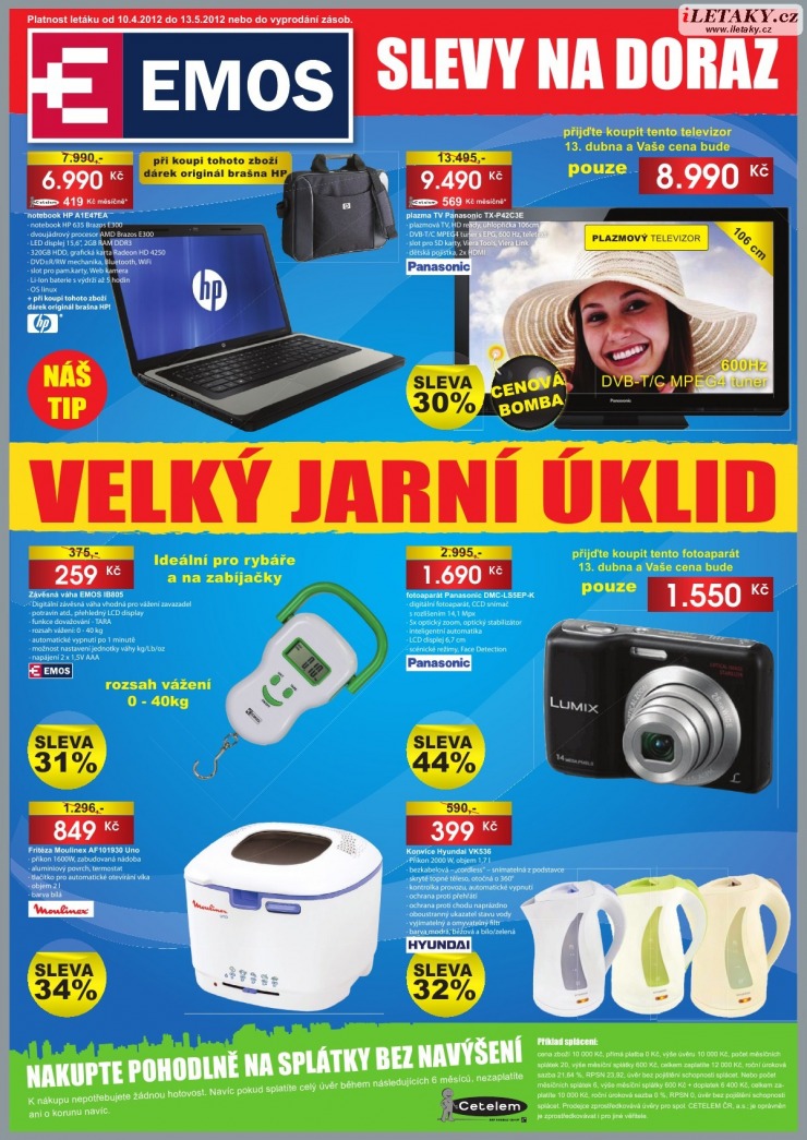 leták Emos strana 1 leták Emos strana 1