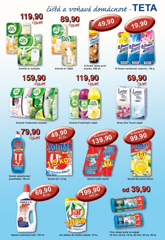 leták TETA drogerie strana 1 leták TETA drogerie strana 1