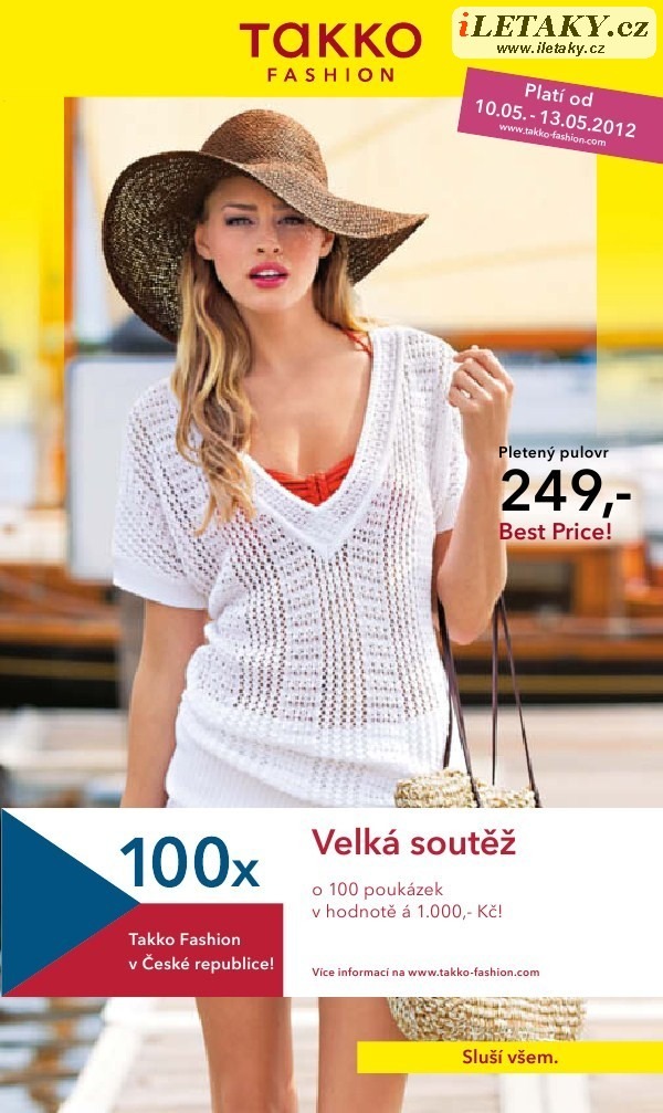 leták Takko fashion strana 1 leták Takko fashion strana 1