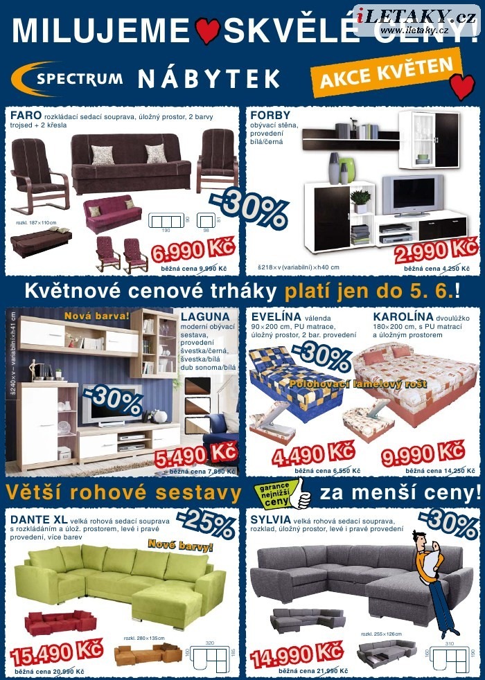 leták Spectrum nábytek strana 1 leták Spectrum nábytek strana 1