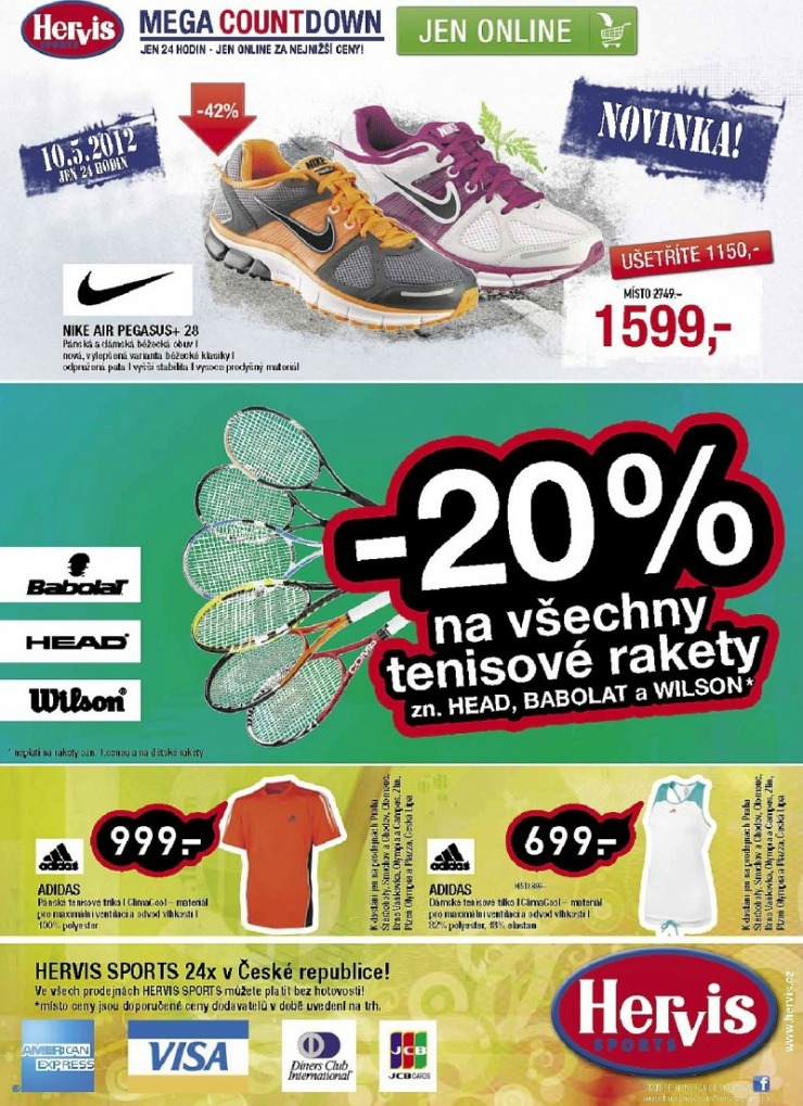 leták Hervis strana 1 leták Hervis strana 1