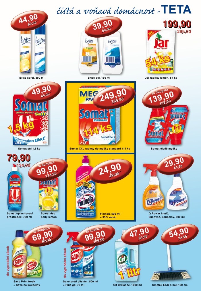 leták TETA drogerie strana 1 leták TETA drogerie strana 1
