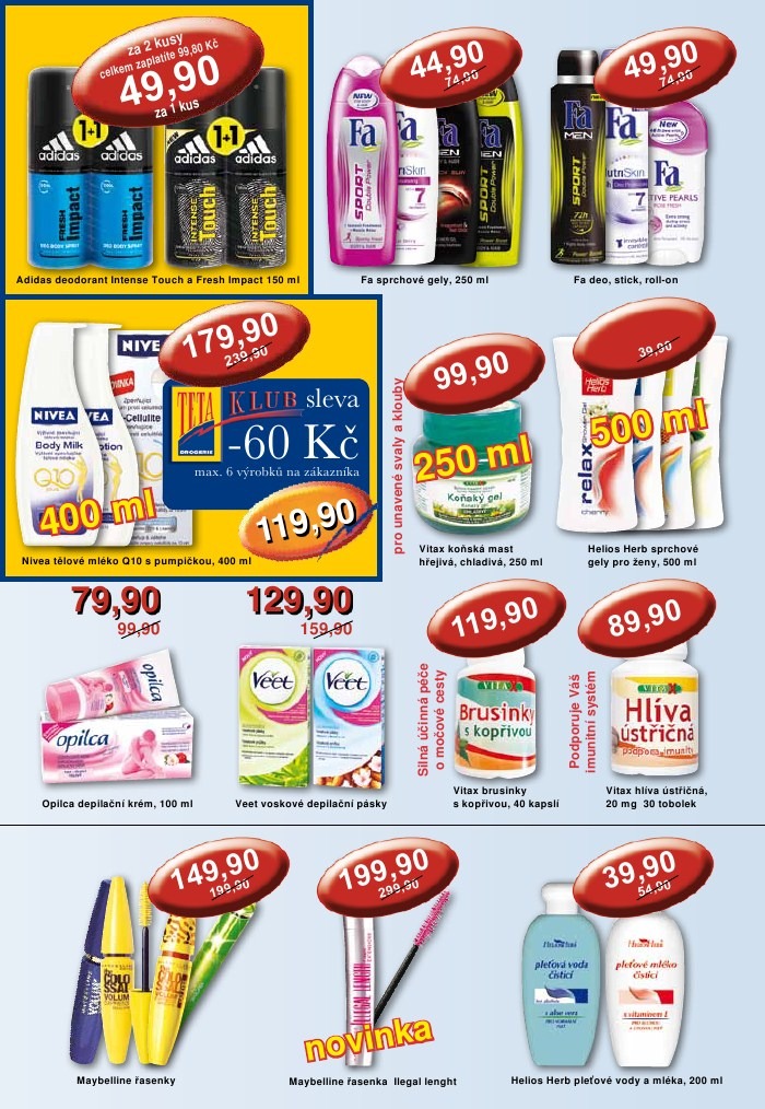leták TETA drogerie strana 1 leták TETA drogerie strana 1