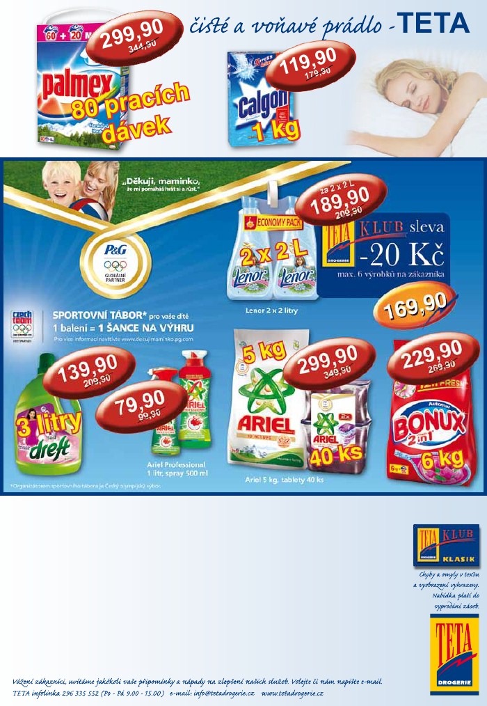 leták TETA drogerie strana 1 leták TETA drogerie strana 1