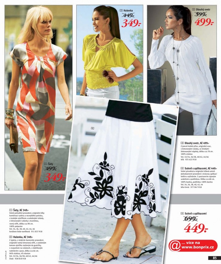 leták Bonprix strana 1 leták Bonprix strana 1