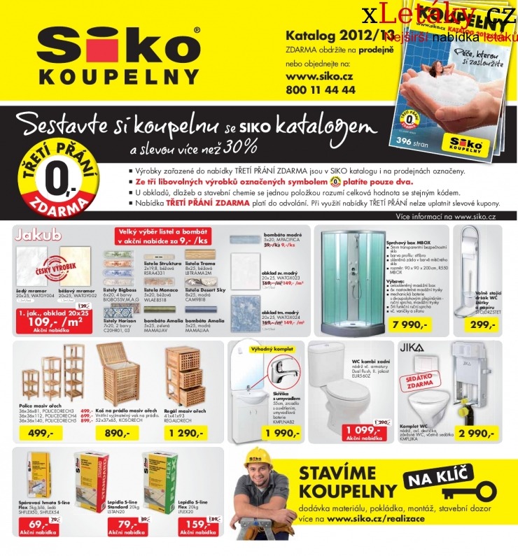 leták Siko koupelny akční leták strana 1 leták Siko koupelny akční leták strana 1