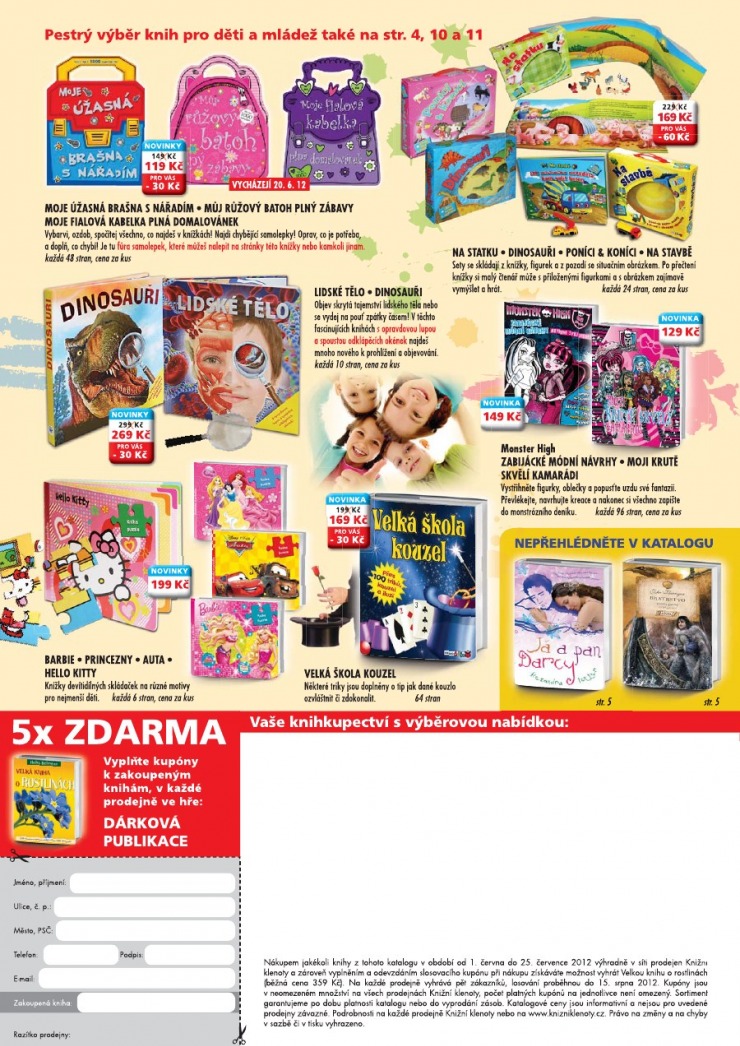 leták Knižní klenoty strana 1 leták Knižní klenoty strana 1