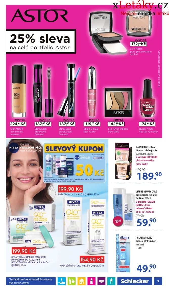 leták Schlecker akční leták strana 1 leták Schlecker akční leták strana 1