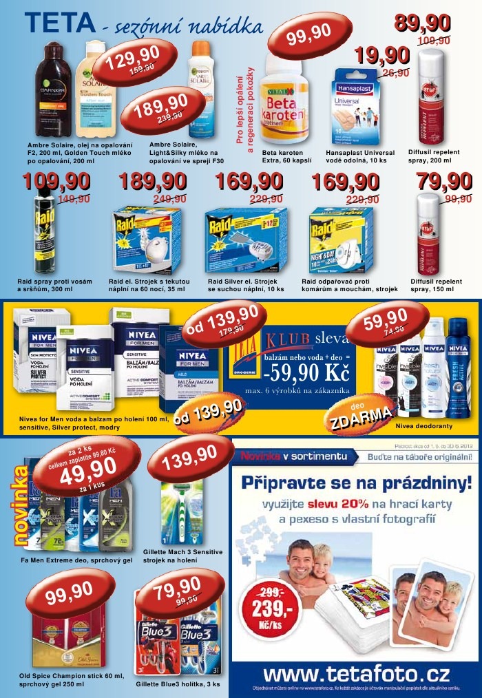 leták TETA drogerie strana 1 leták TETA drogerie strana 1