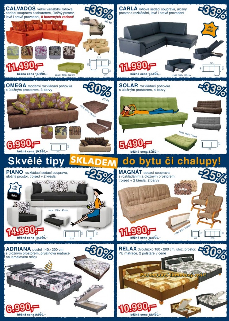 leták Spectrum nábytek strana 1 leták Spectrum nábytek strana 1