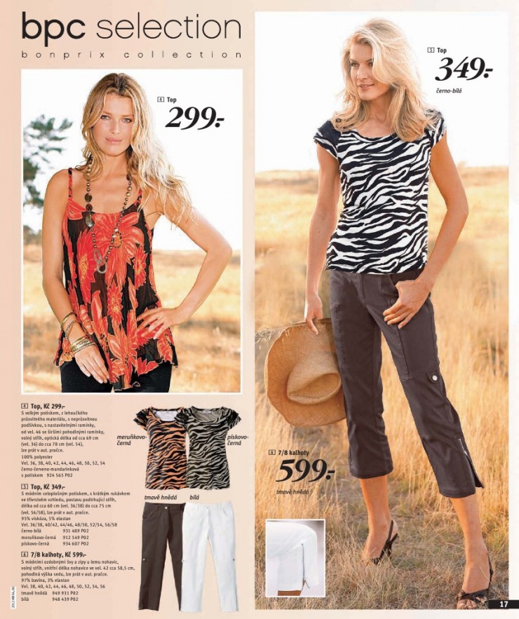 leták Bonprix strana 1 leták Bonprix strana 1
